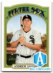 Andrew Vaughn 2021 Topps Heritage High Number RC Rookie #624